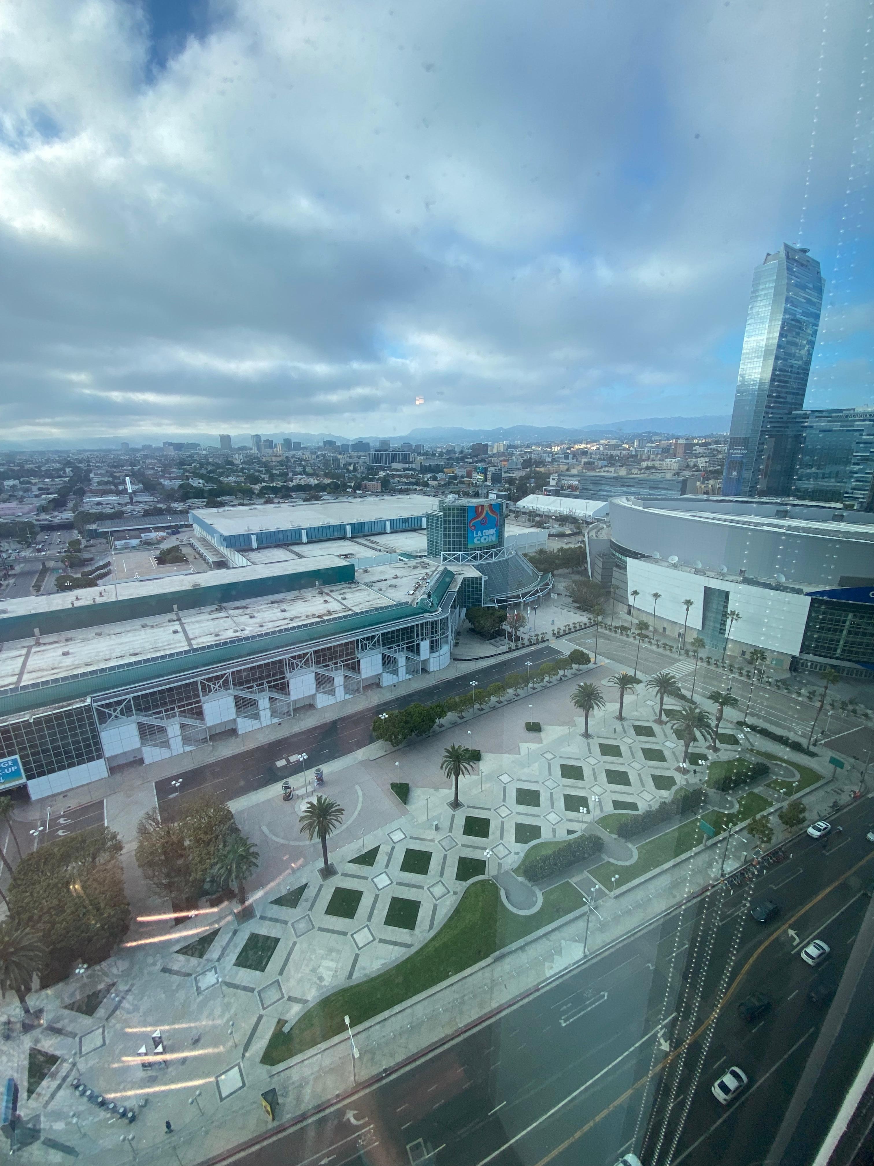 views from the 19th floor - LA Convention Center - Comic-Con