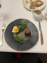 Oxfilé, fantasilös och överstekt