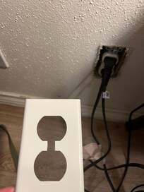Outlets didn’t work or were missing safety plates.