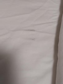 Black stain or dirt mark?