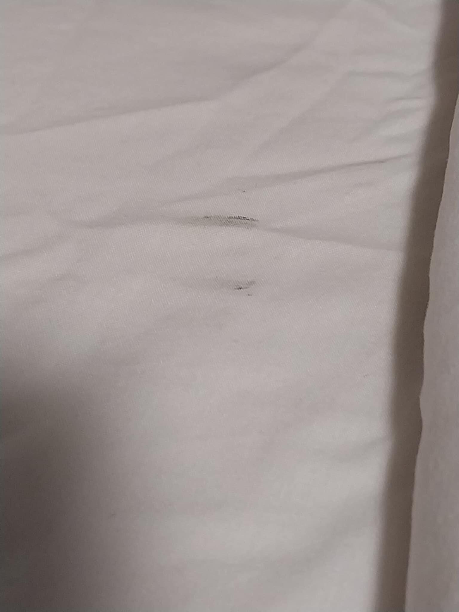 Black stain or dirt mark?