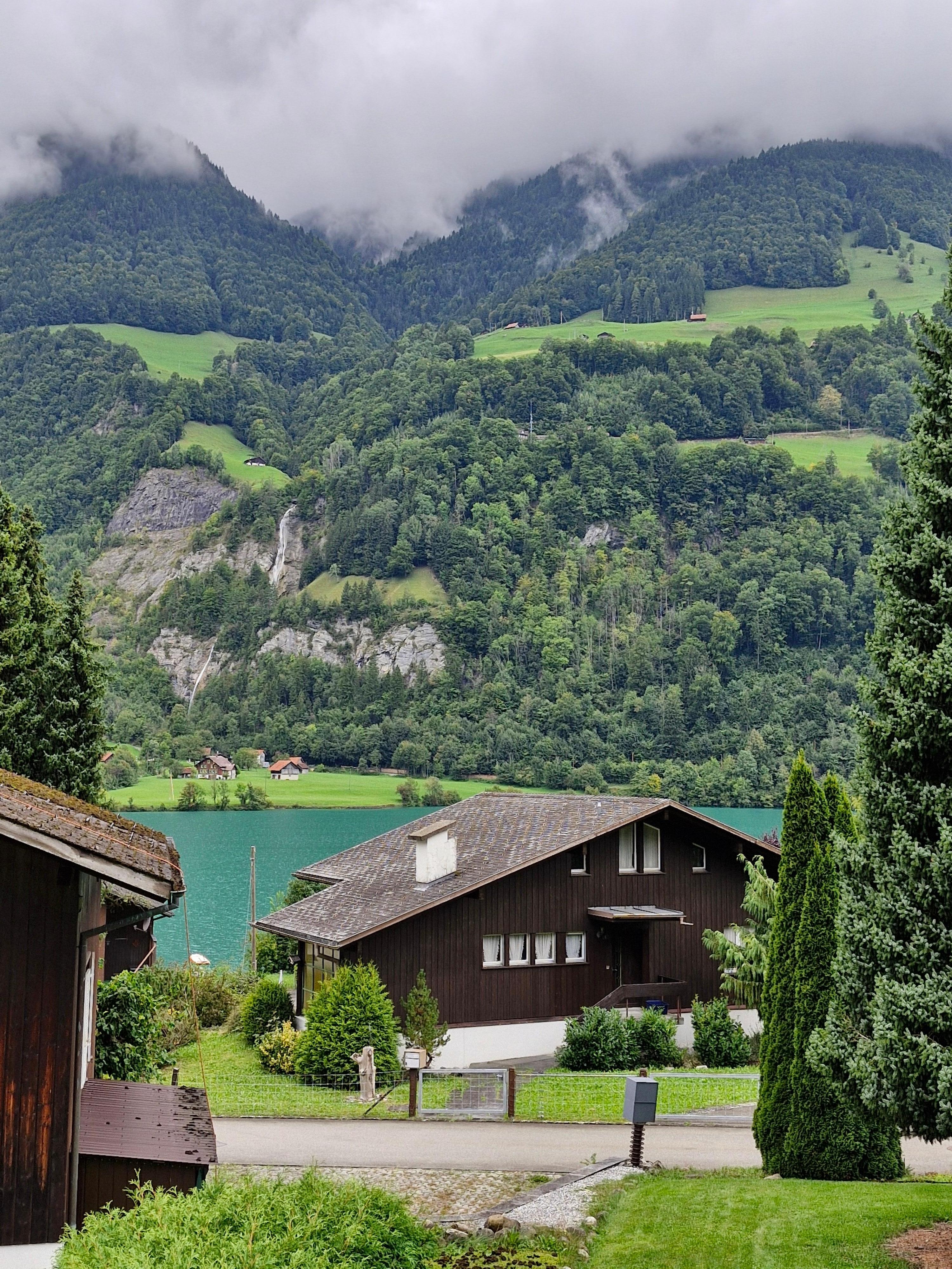 The view from the apartment 