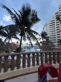 Main entrance to pool area
