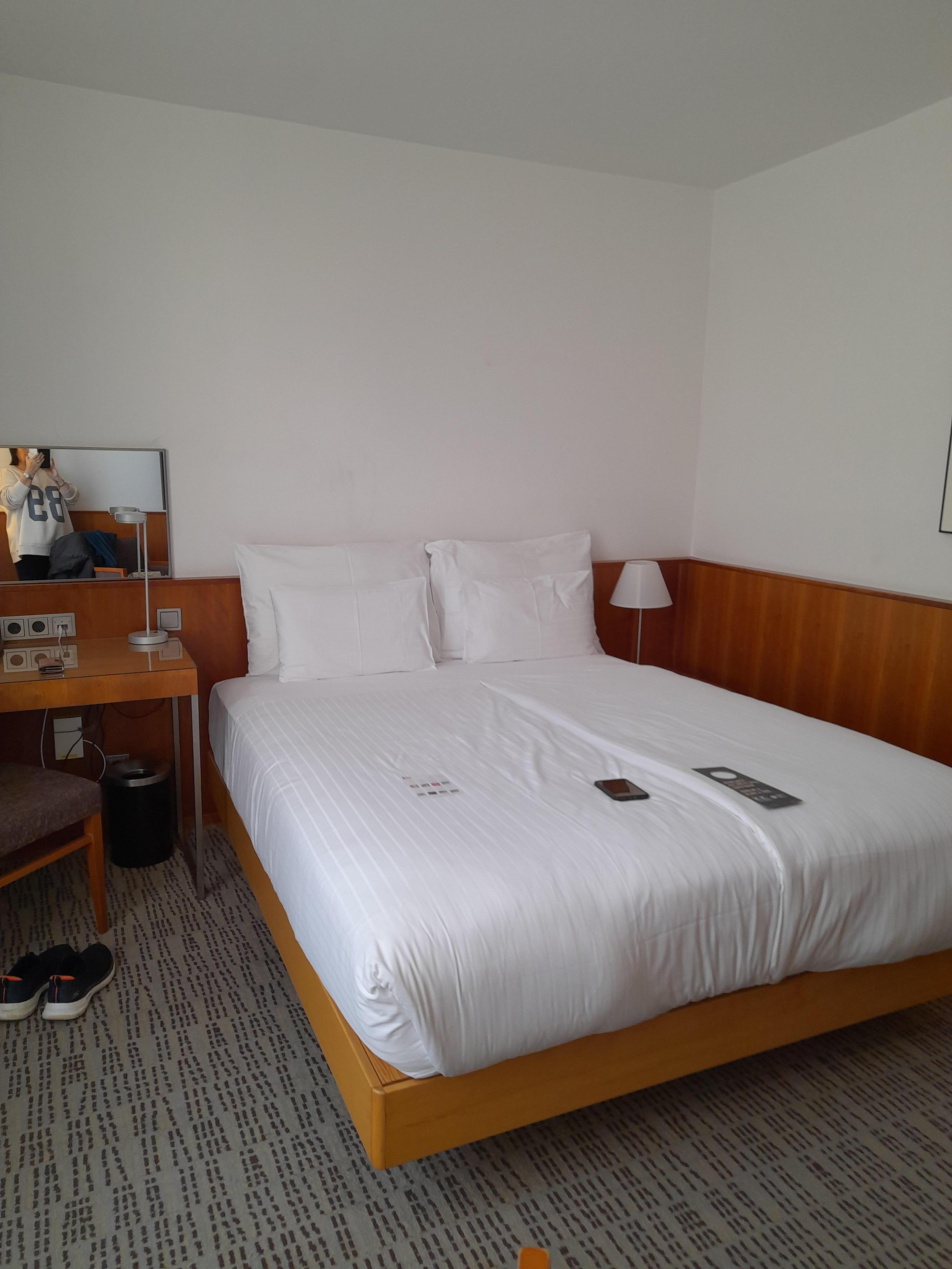 Lovely comfortable bed