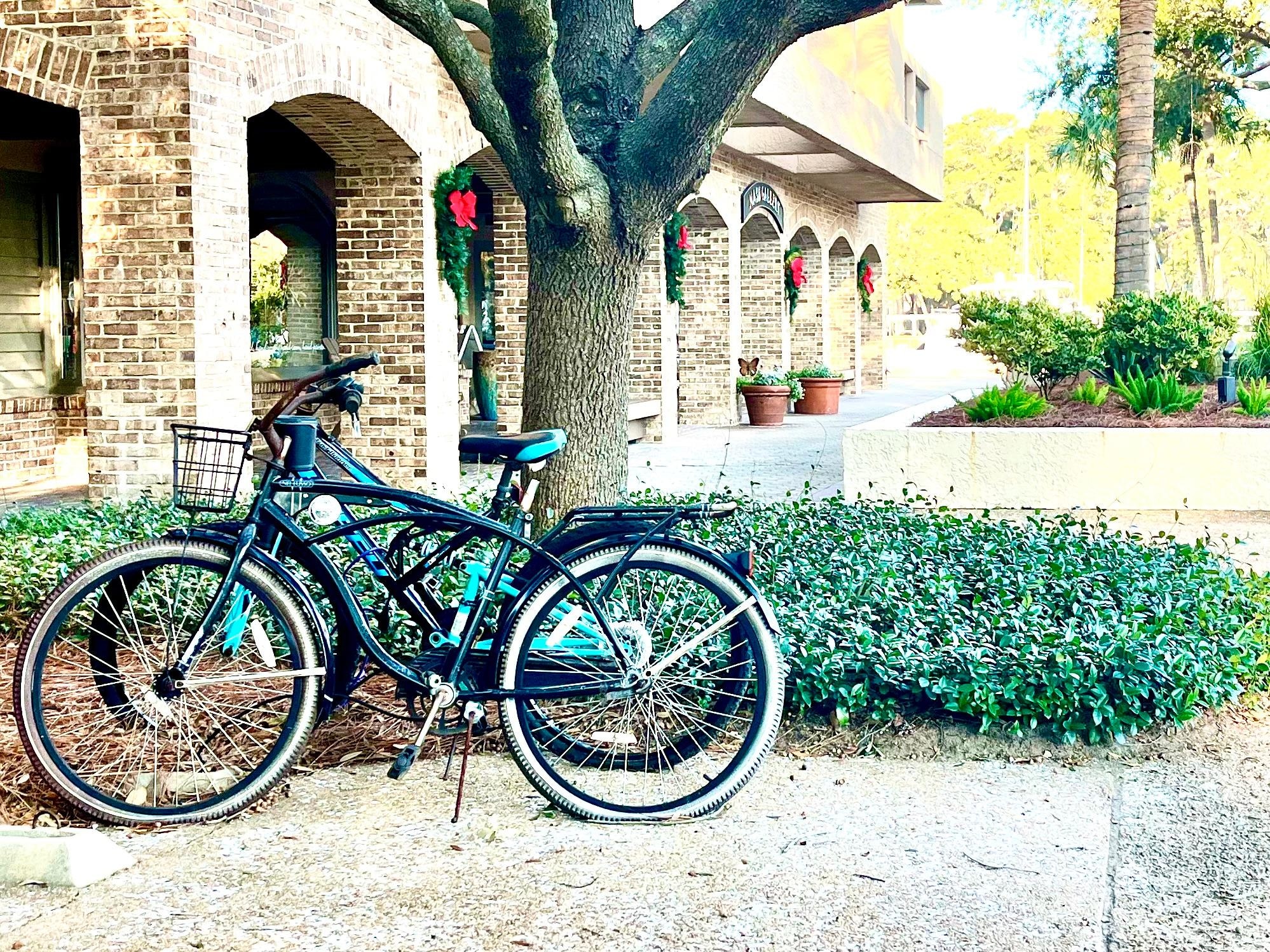 Harbour in front of villa