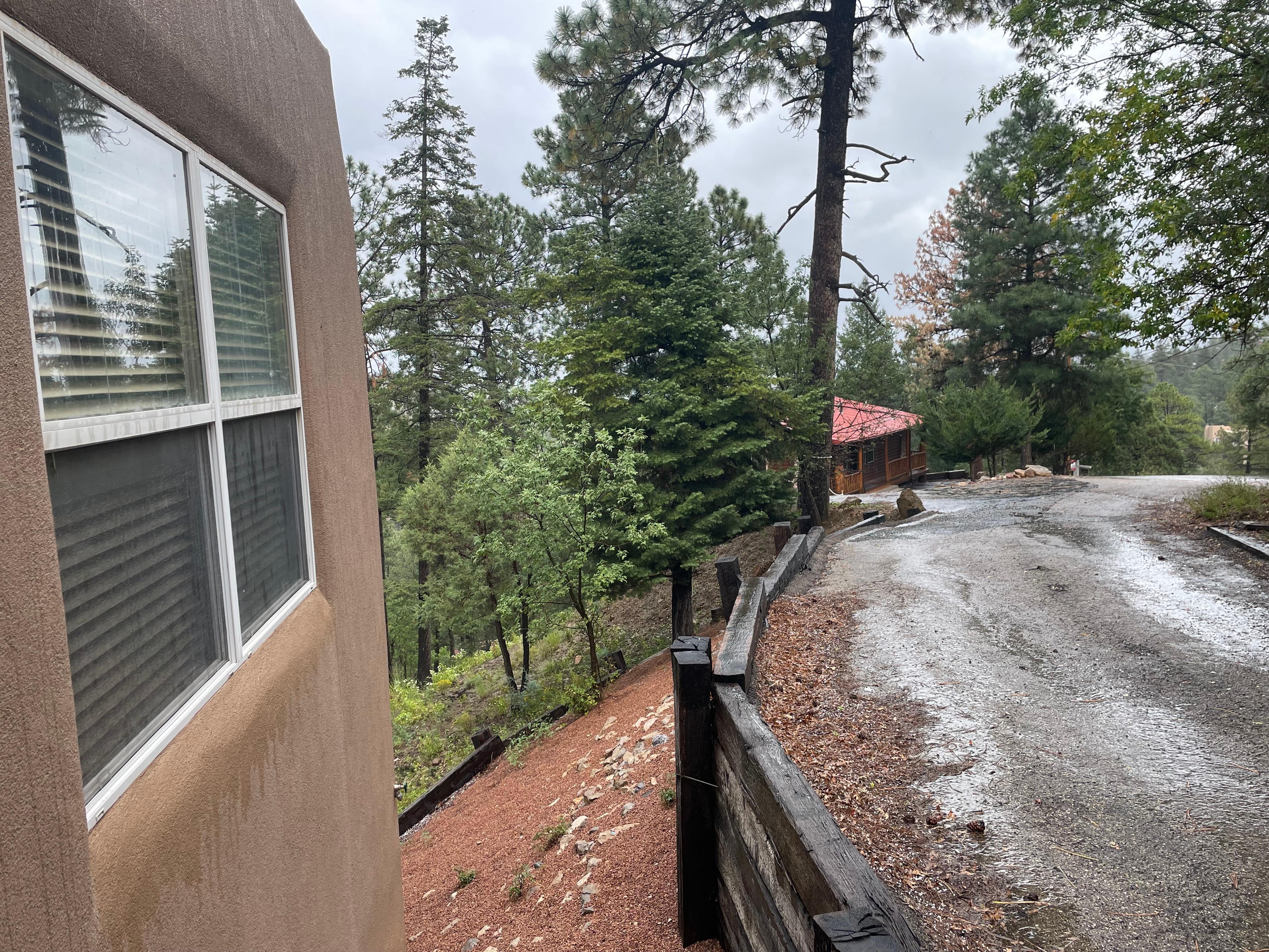 Road in front of house