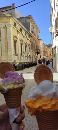 Eis darf in der Kulisse auch nicht fehlen