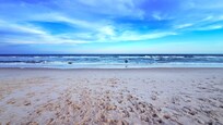 Pristine beach