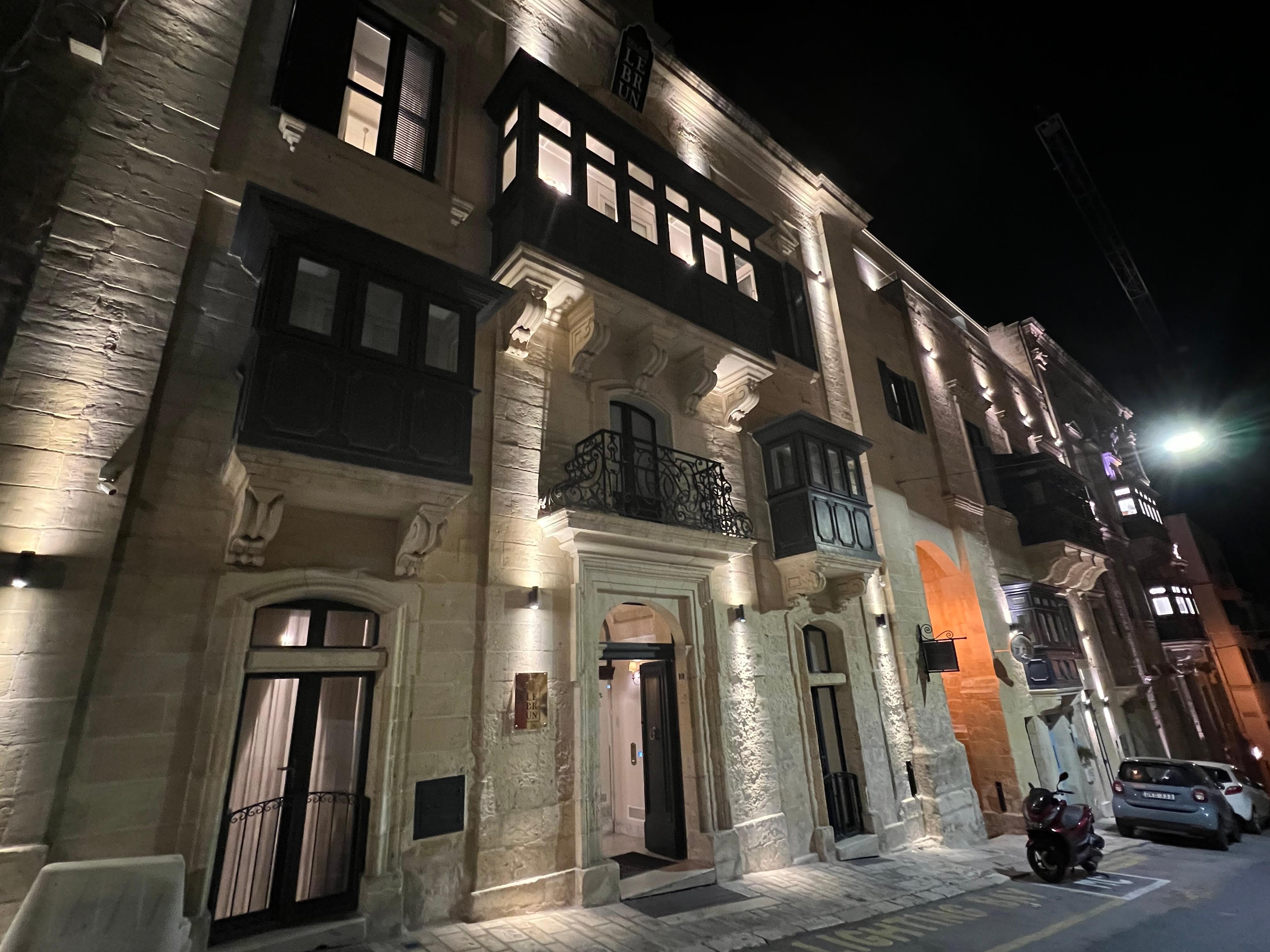 Street view of hotel