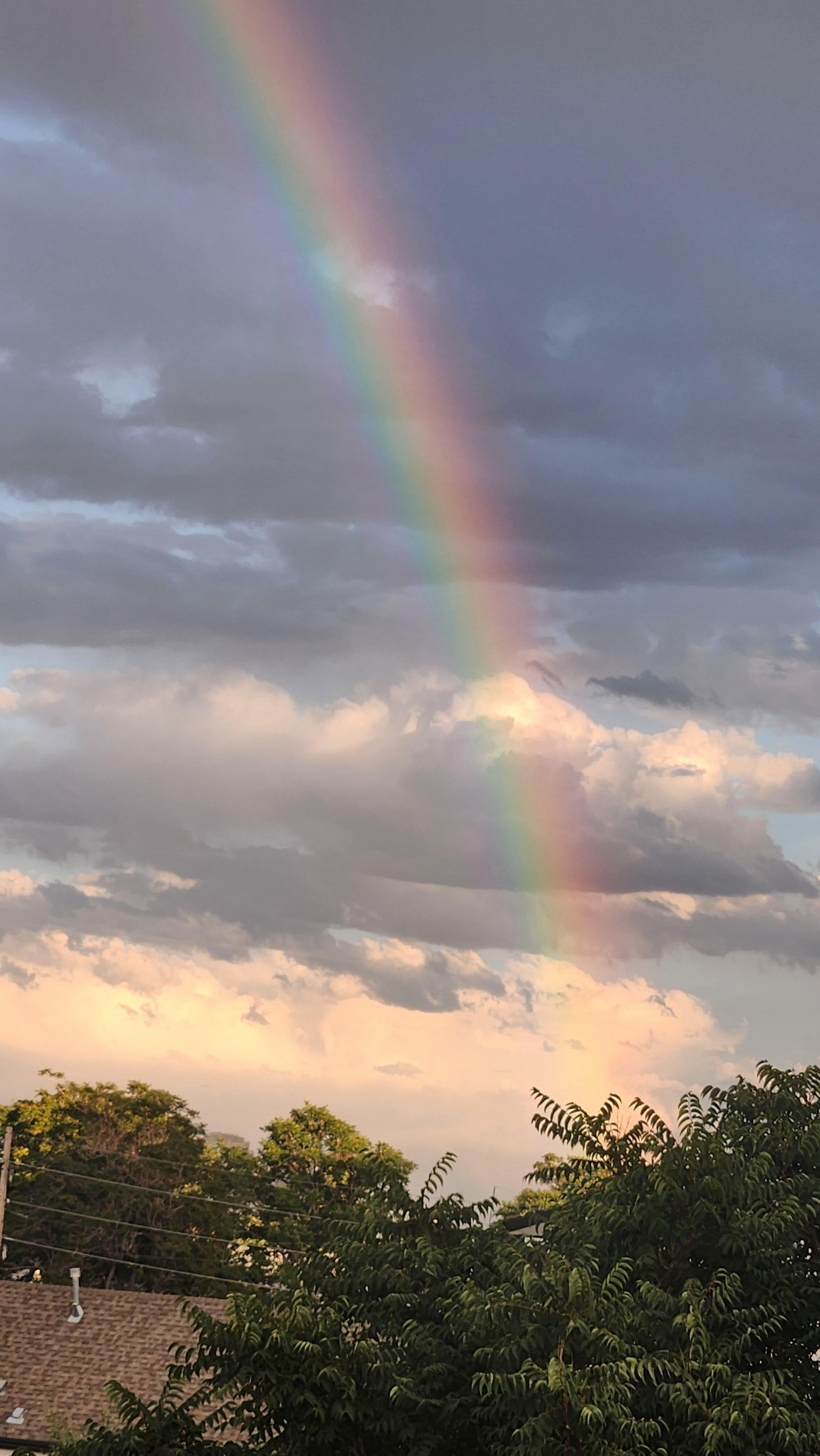 Rainbow from our room 
