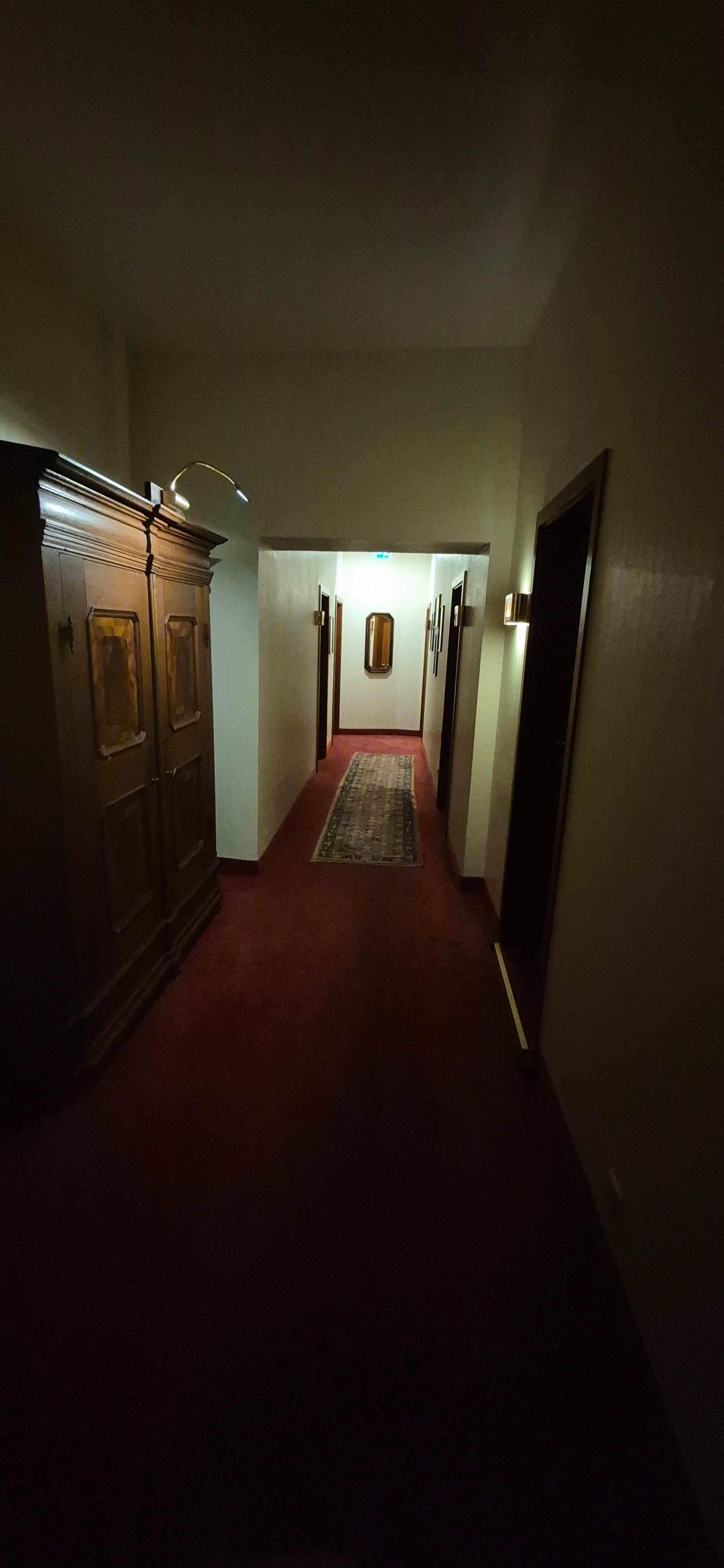 Hallway to room