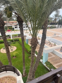 Vue sur le jardin