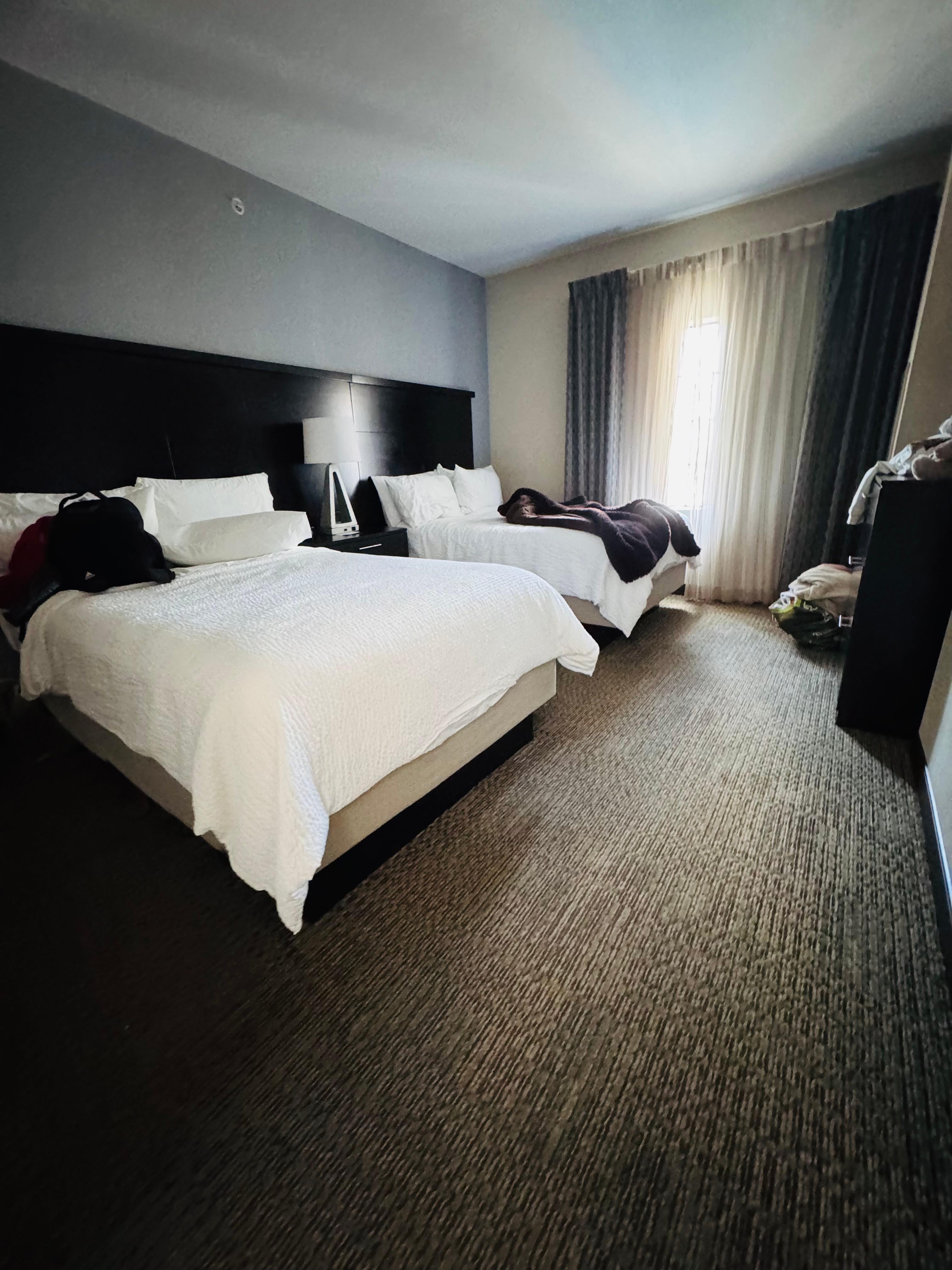 The second room was nice and very spacious all the kids wanted to sleep in here.