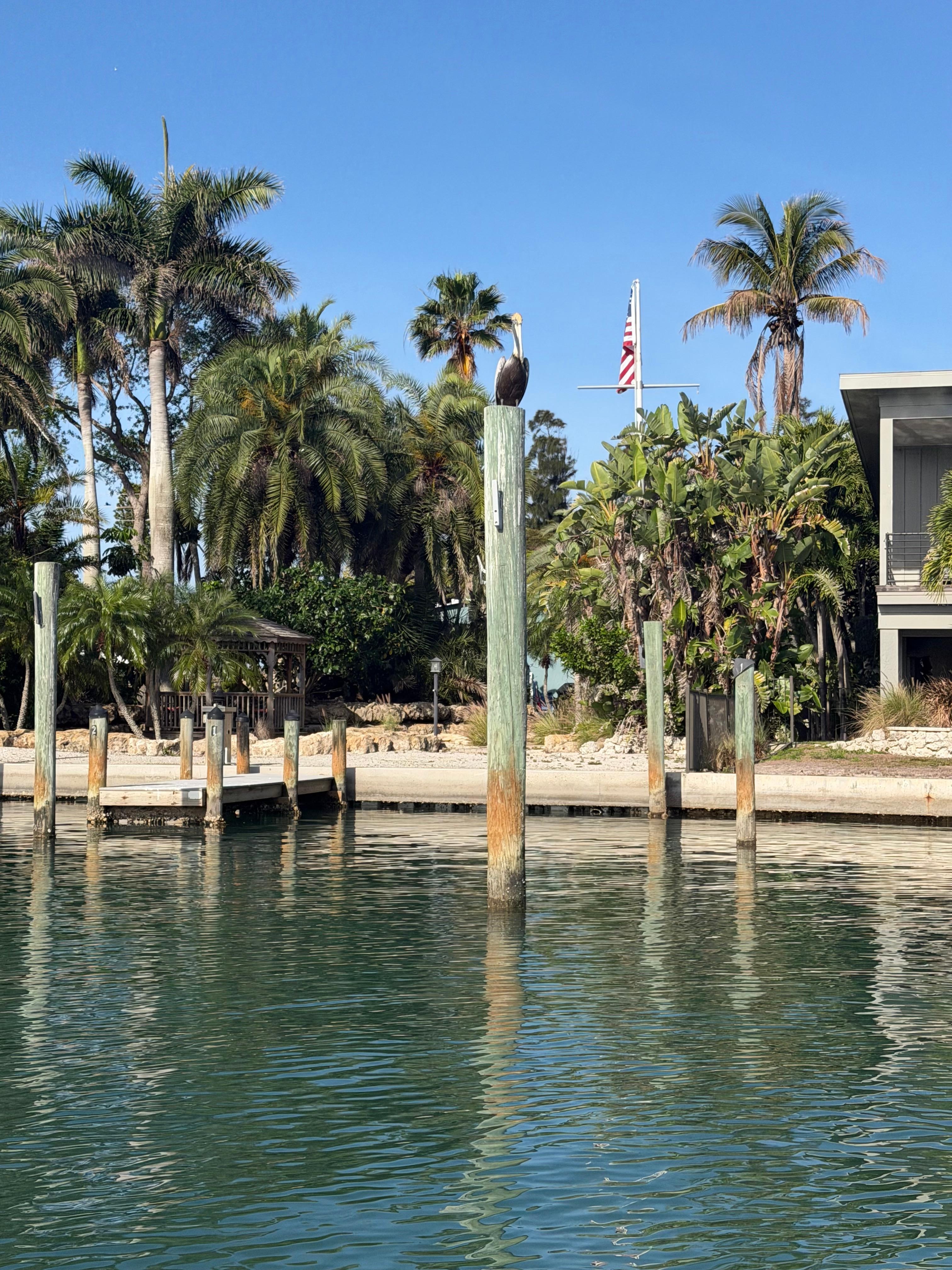 You have a good peekaboo view of the water from your back porch