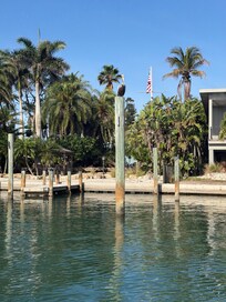 You have a good peekaboo view of the water from your back porch