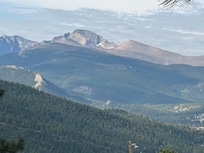 Longs Peak from the deck