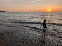 Nearby beach