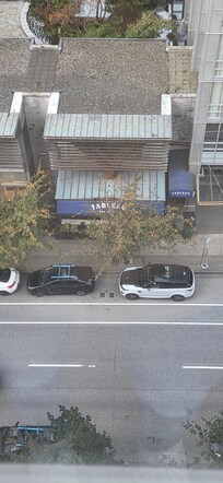 Ate directly across the street.