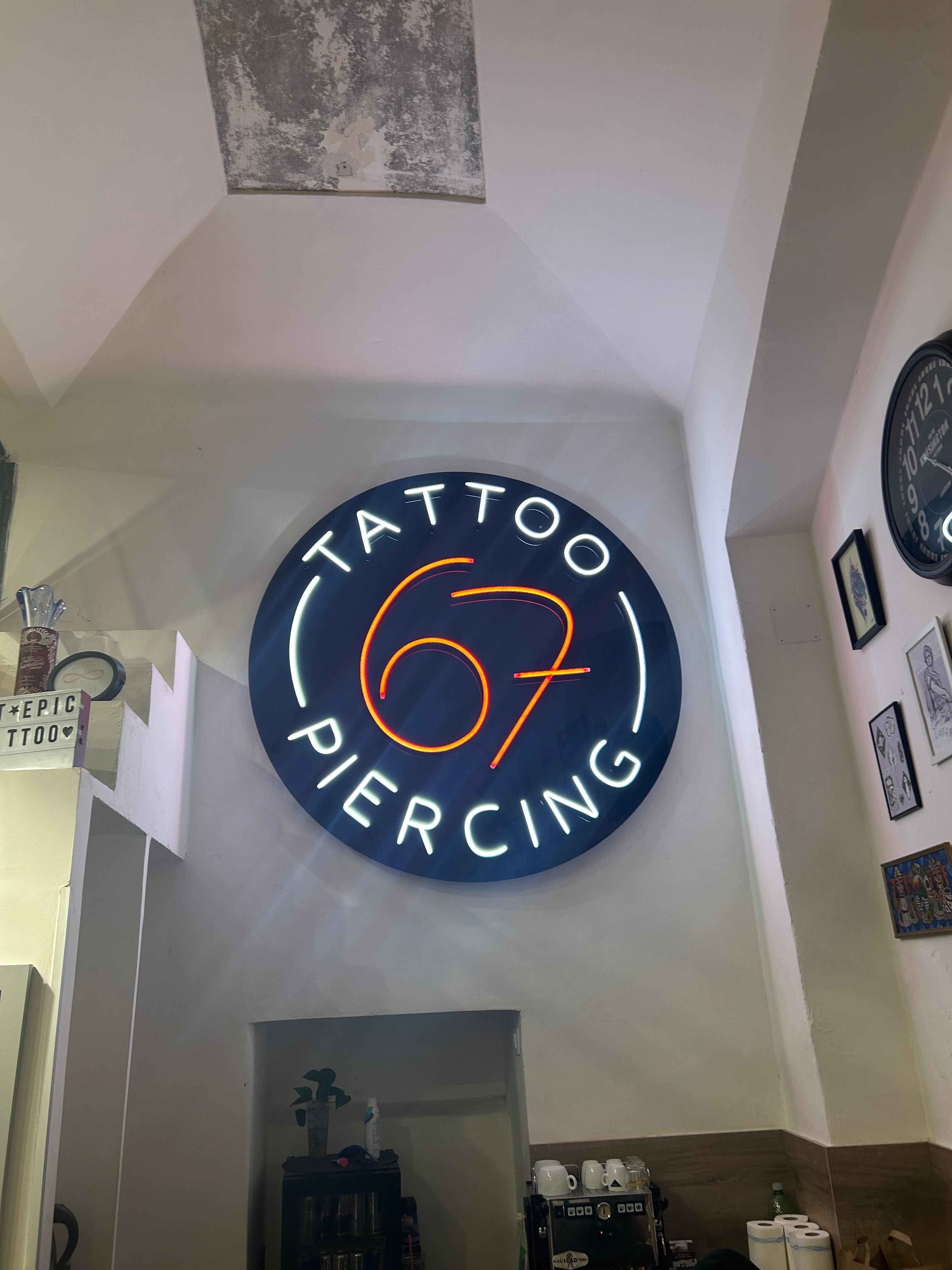 Tattoo shop next door