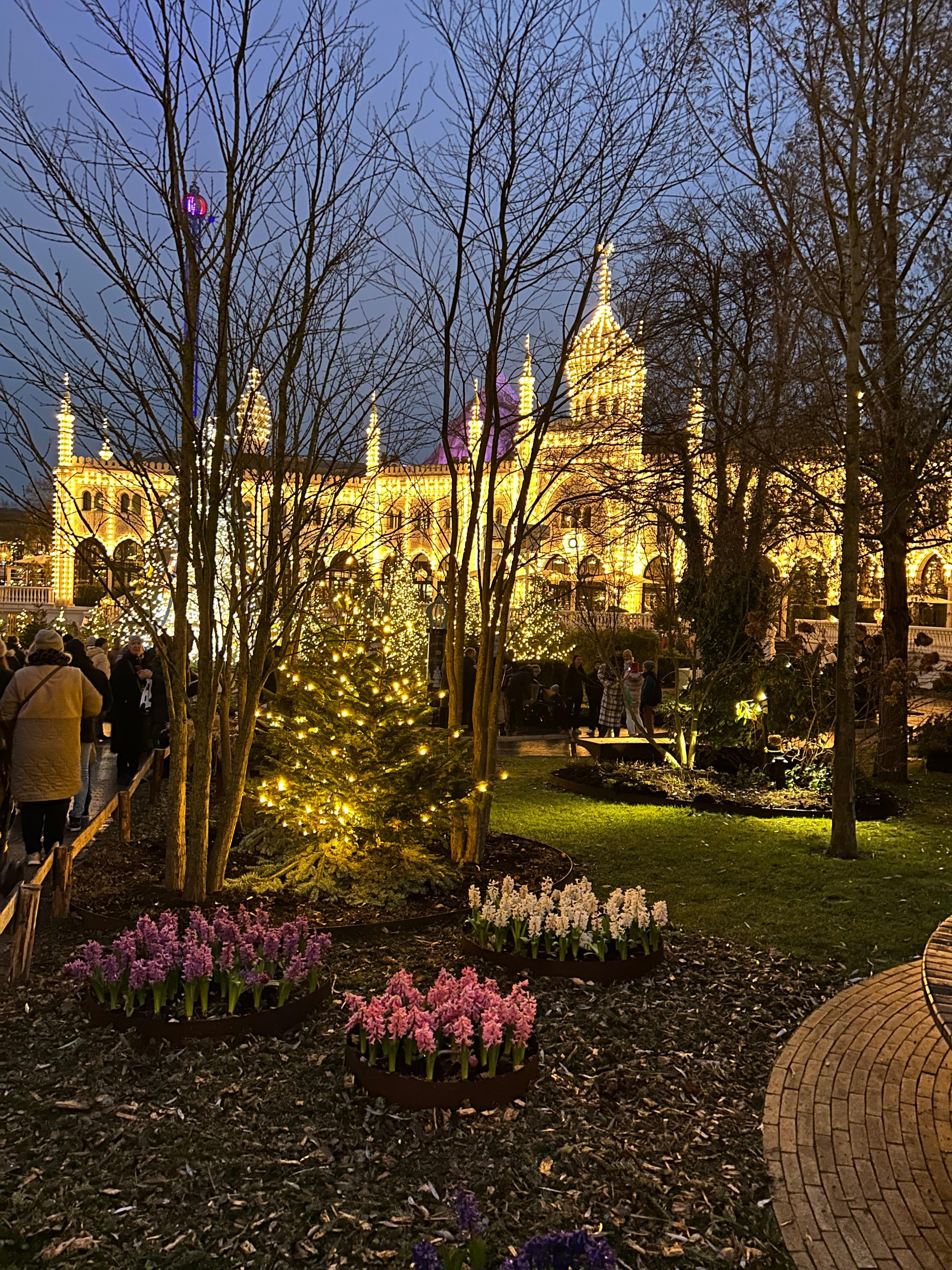 Jardin de Tivoli à Noël 