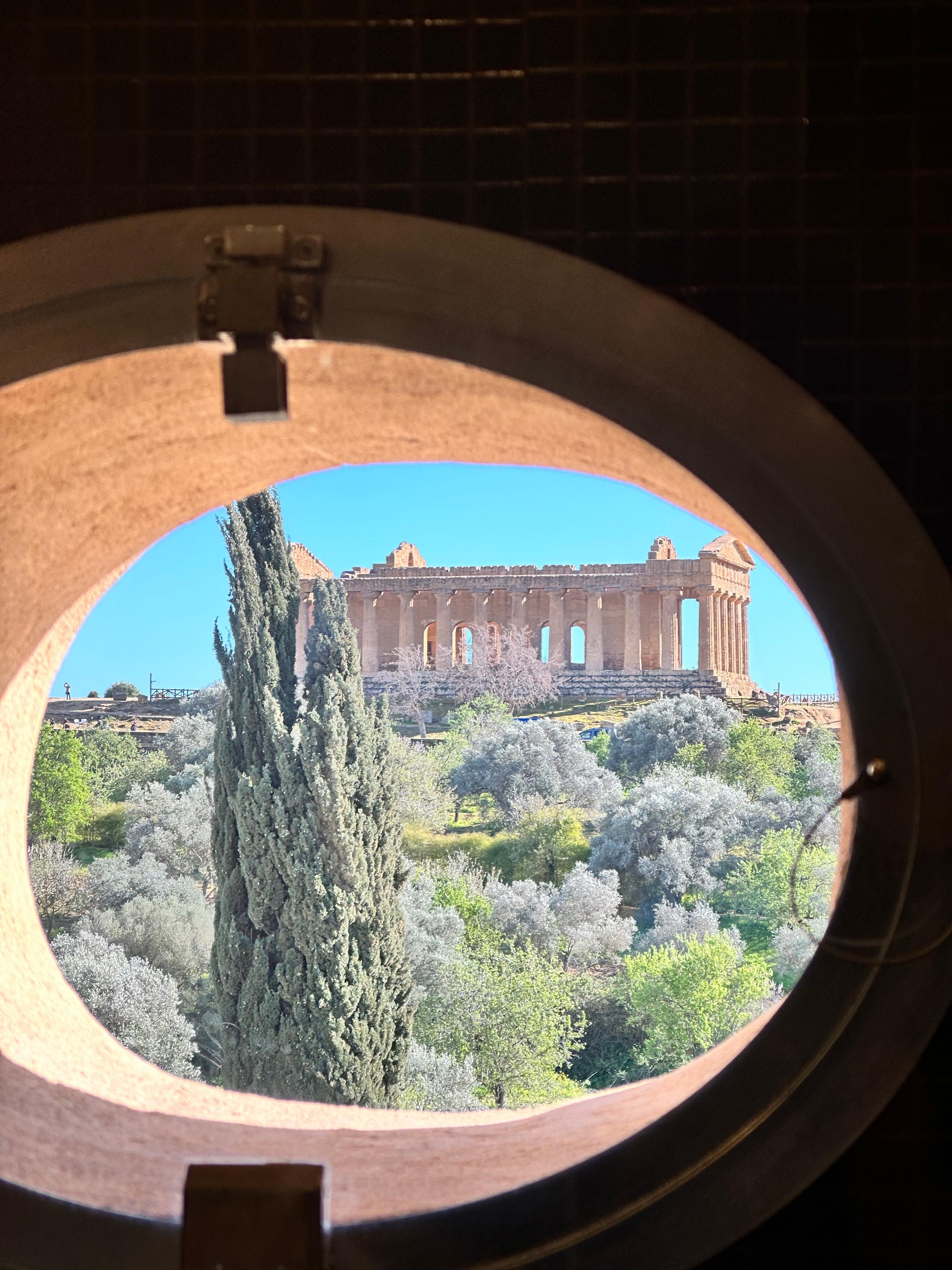 View from our shower 