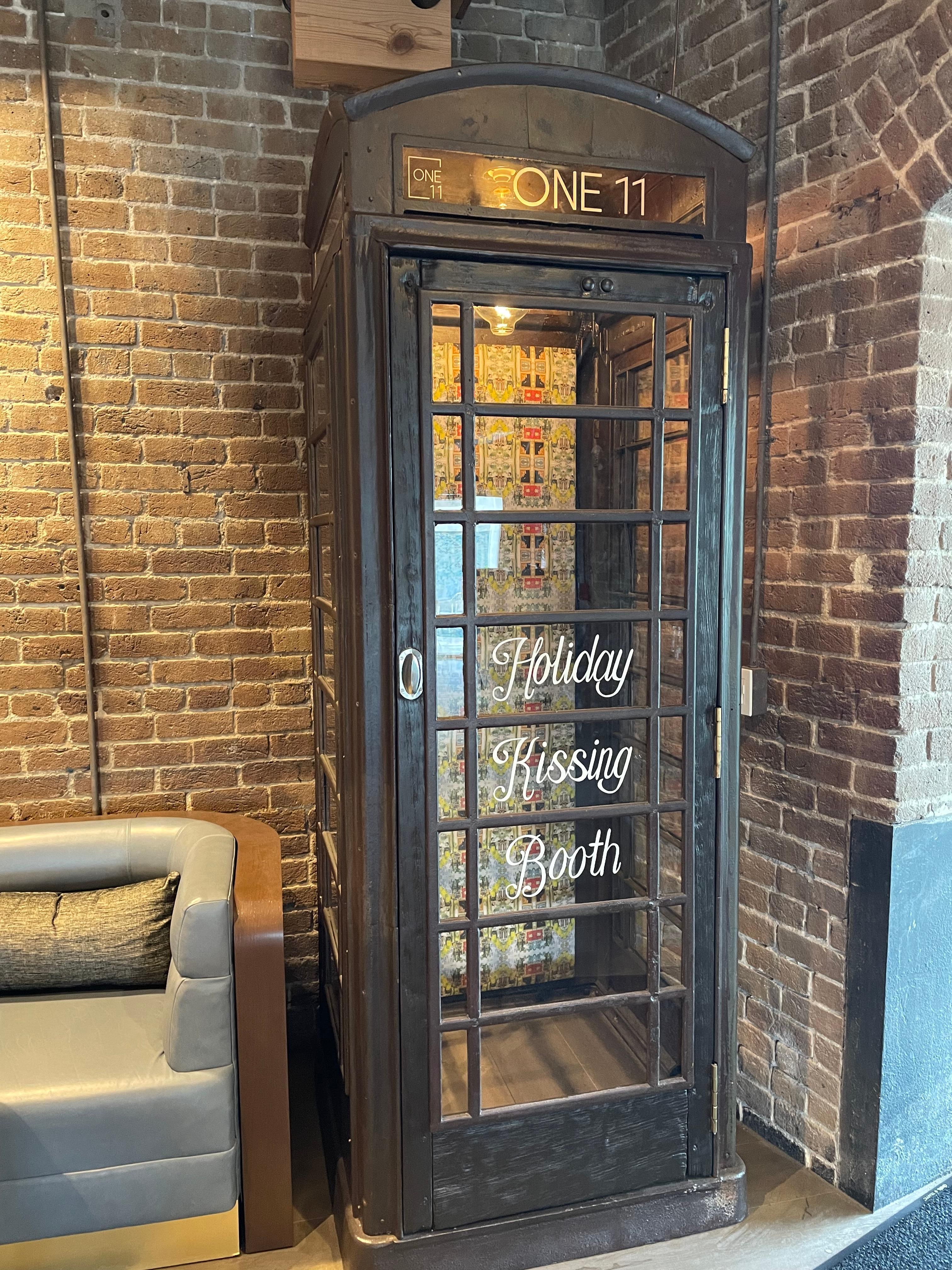 Kissing Booth in Lounge