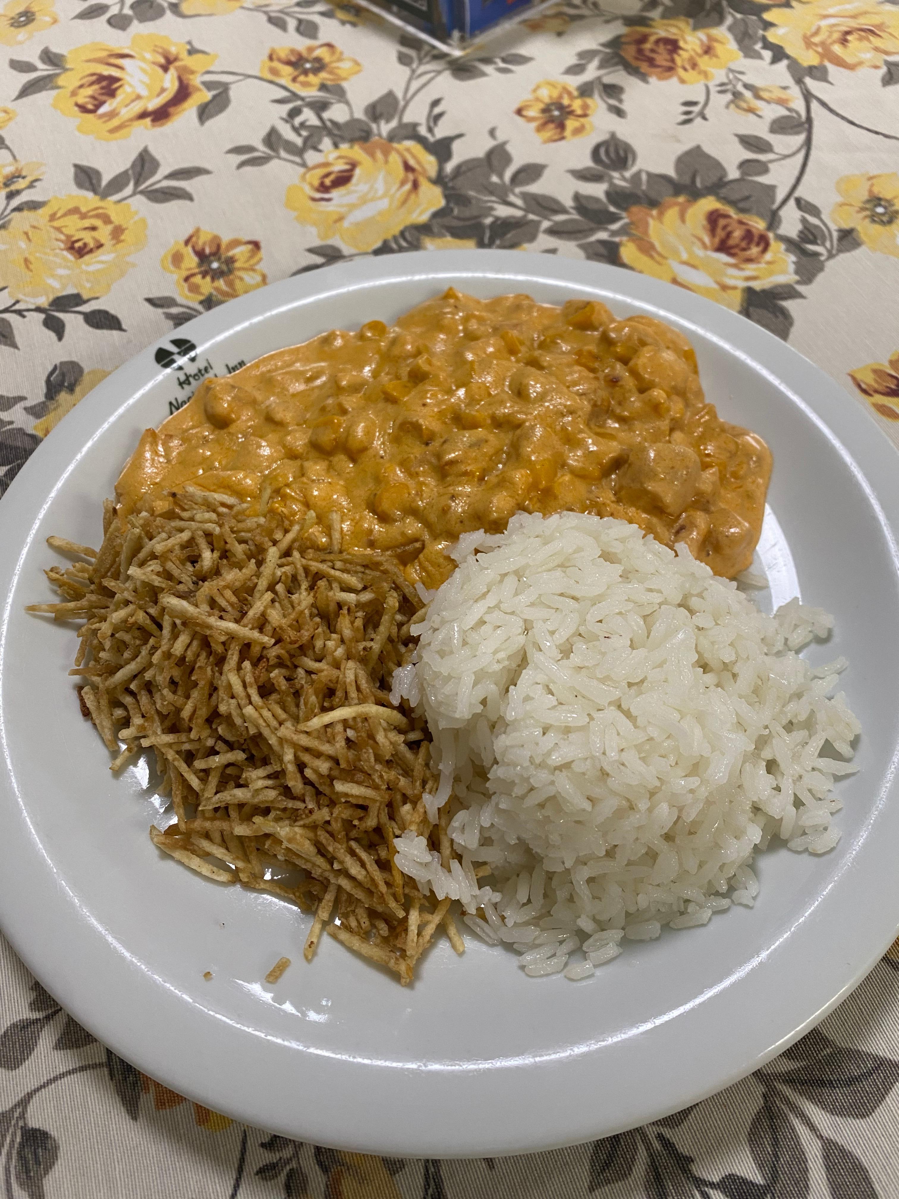 Almoço no restaurante 