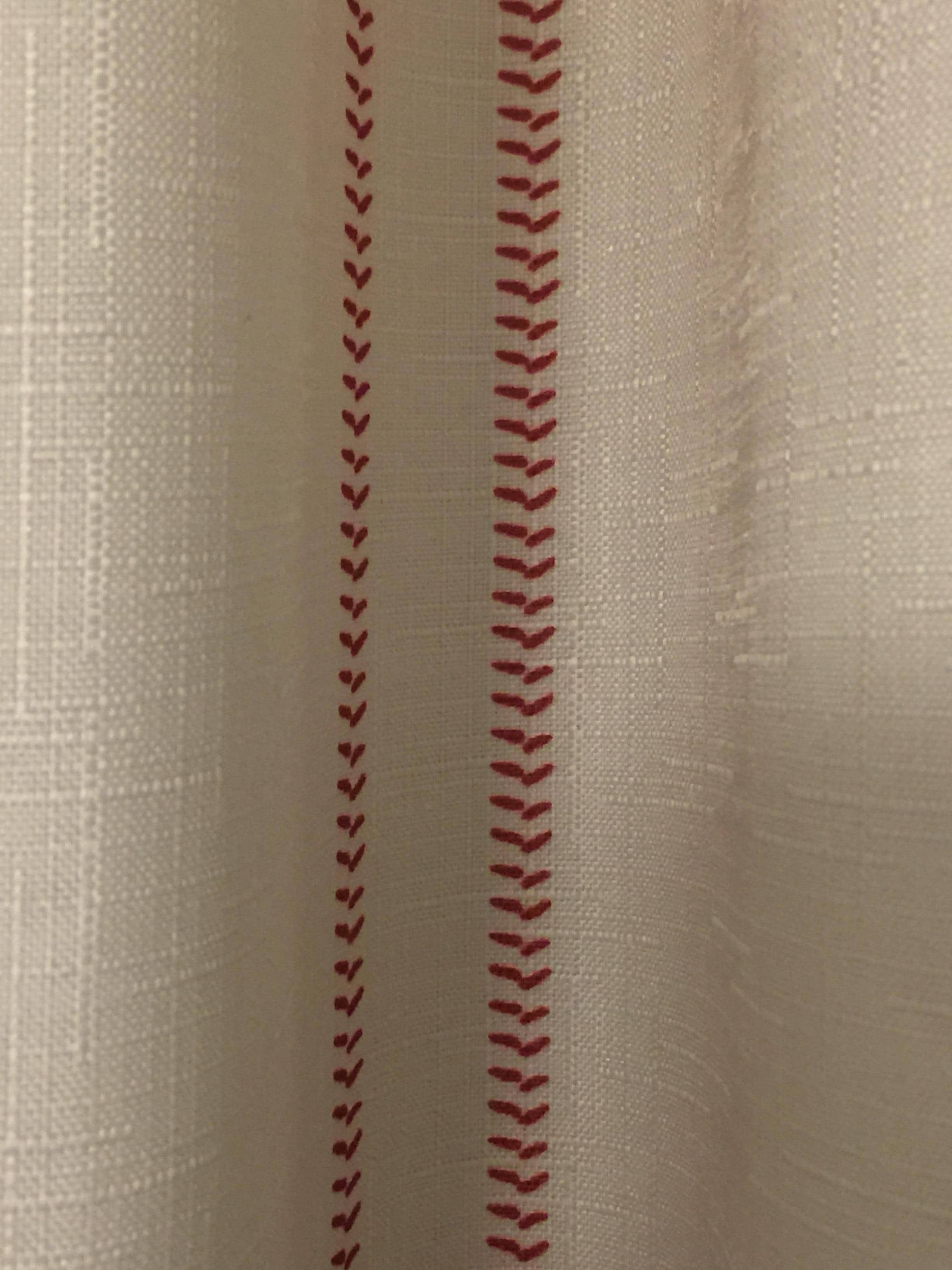 Curtains in room