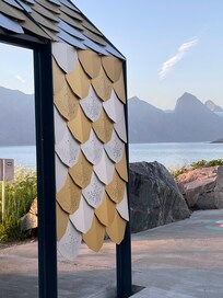 Ogfentlig toalett og gapahauk