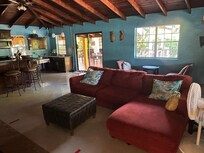 Sitting area beside kitchen