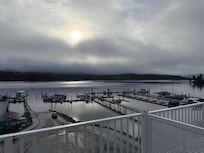 Sun breaking through