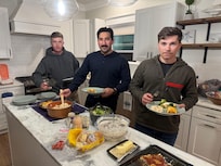 Plenty of room for buffet style eating