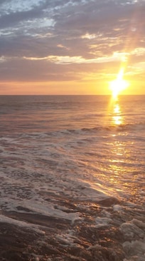 Hermoso atardecer