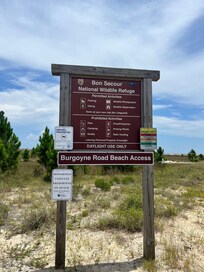Beach down the road was nice. Very relaxed and secluded. Not crowded as the gulf shore beaches.
