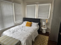 Third bedroom at front of apartment.