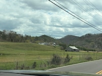 Down the street on the way to the Parkway