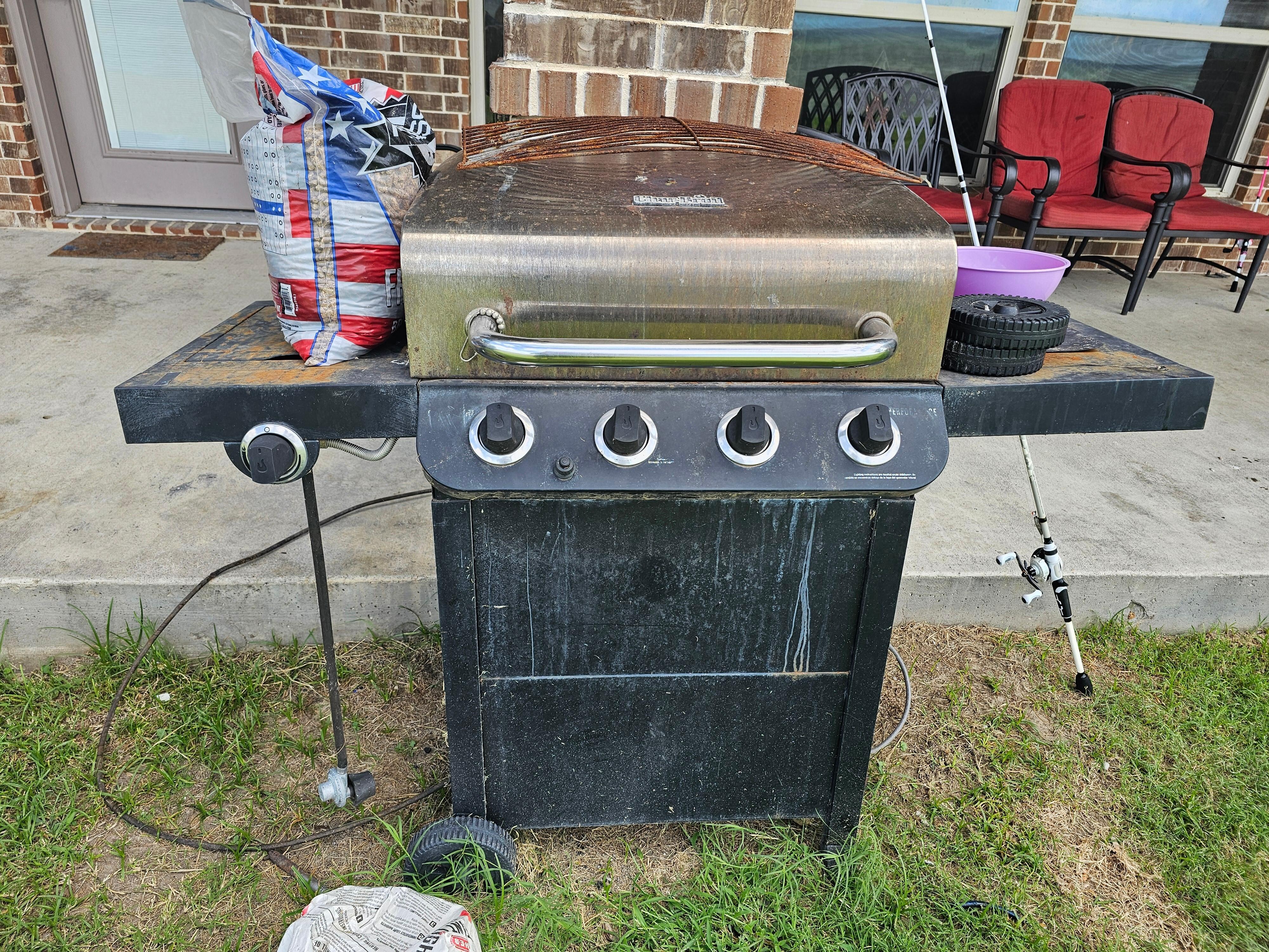 Dirty grill