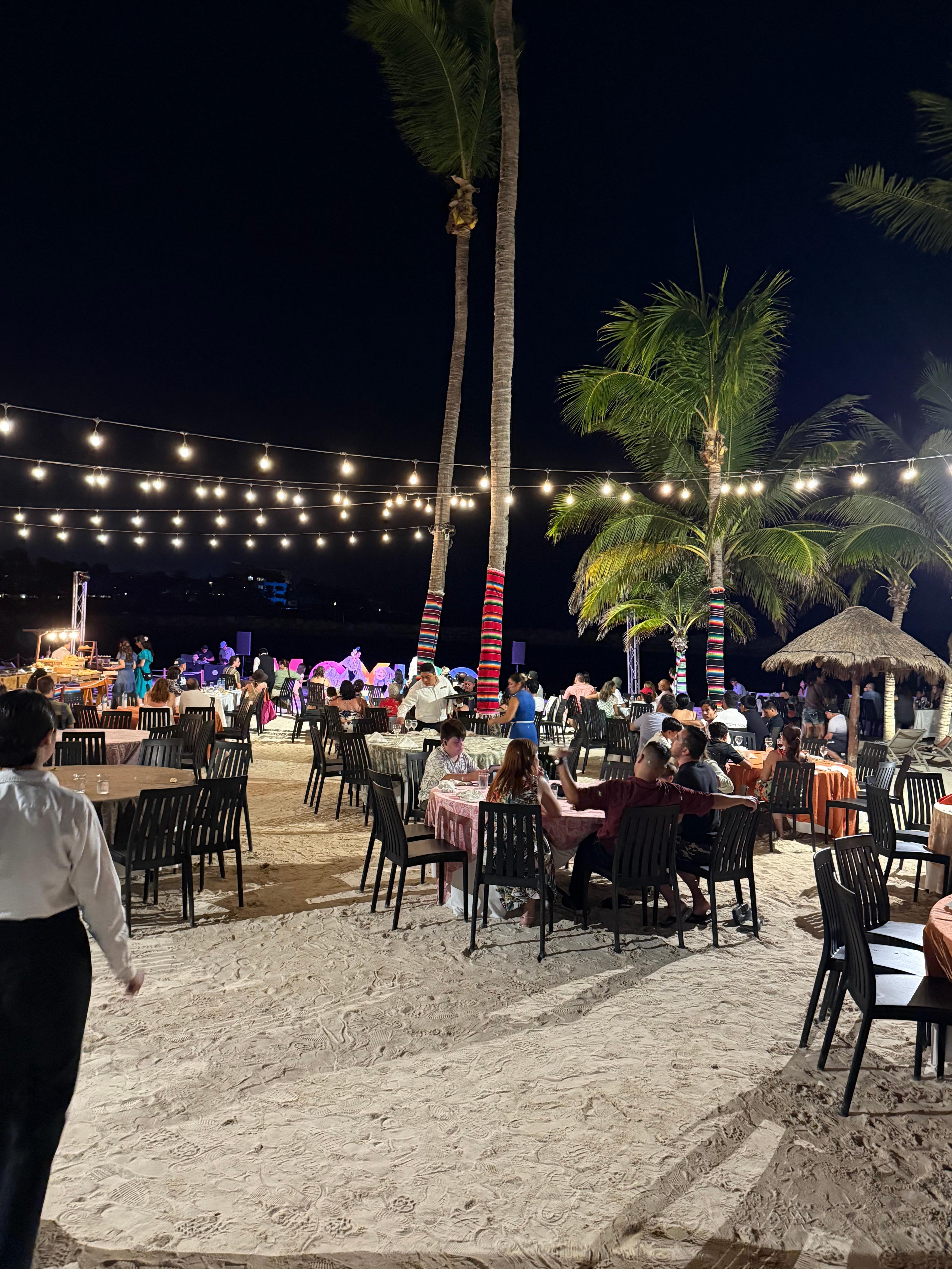 Great beach dinner!