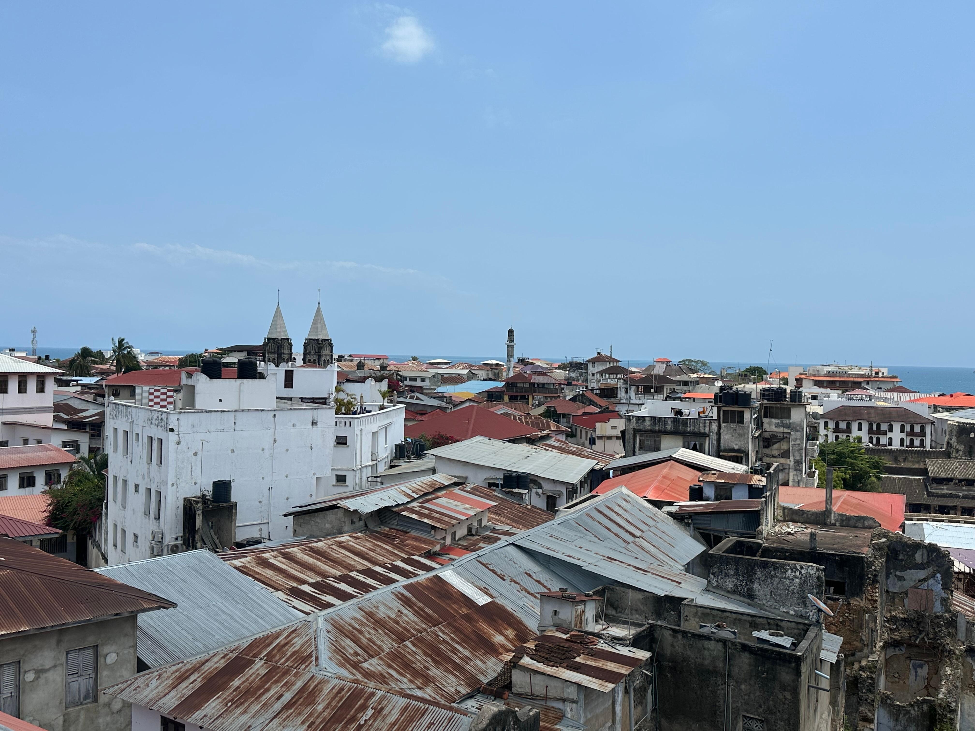 Vue depuis le restaurant