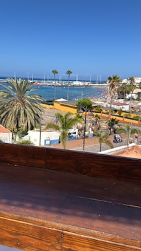 The view from property terrace