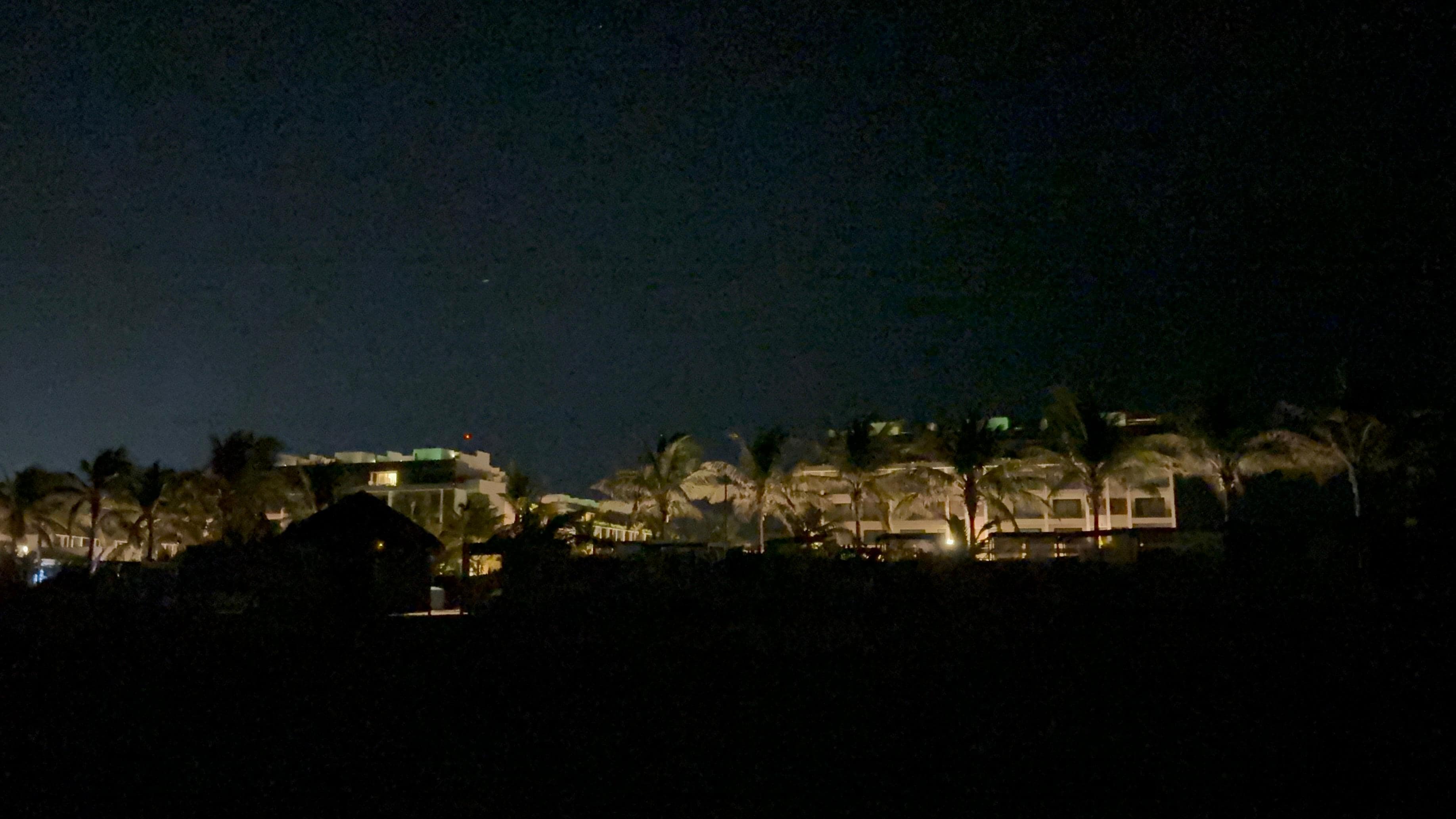 view from the beach