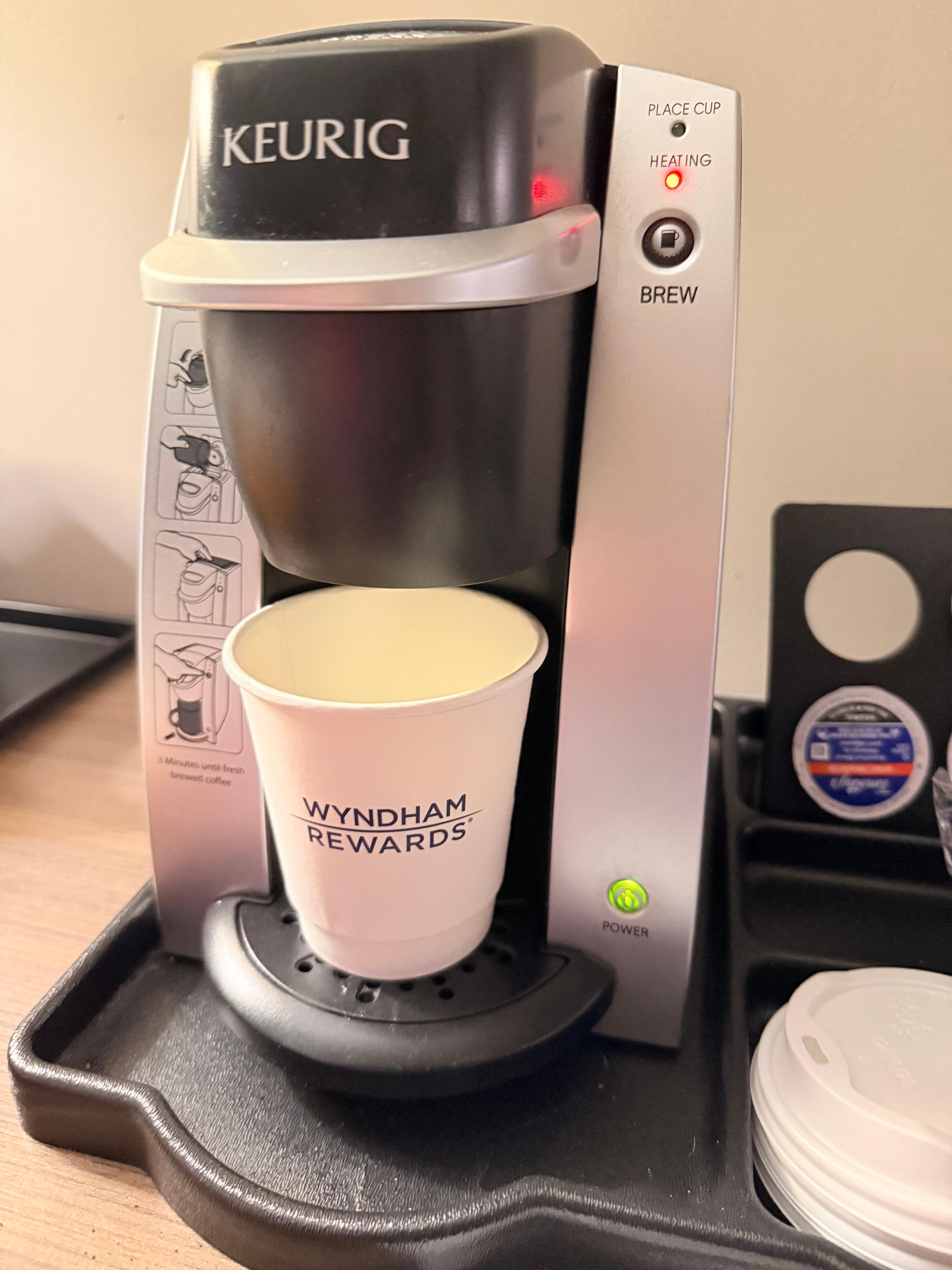 Happy to have coffee, everyday