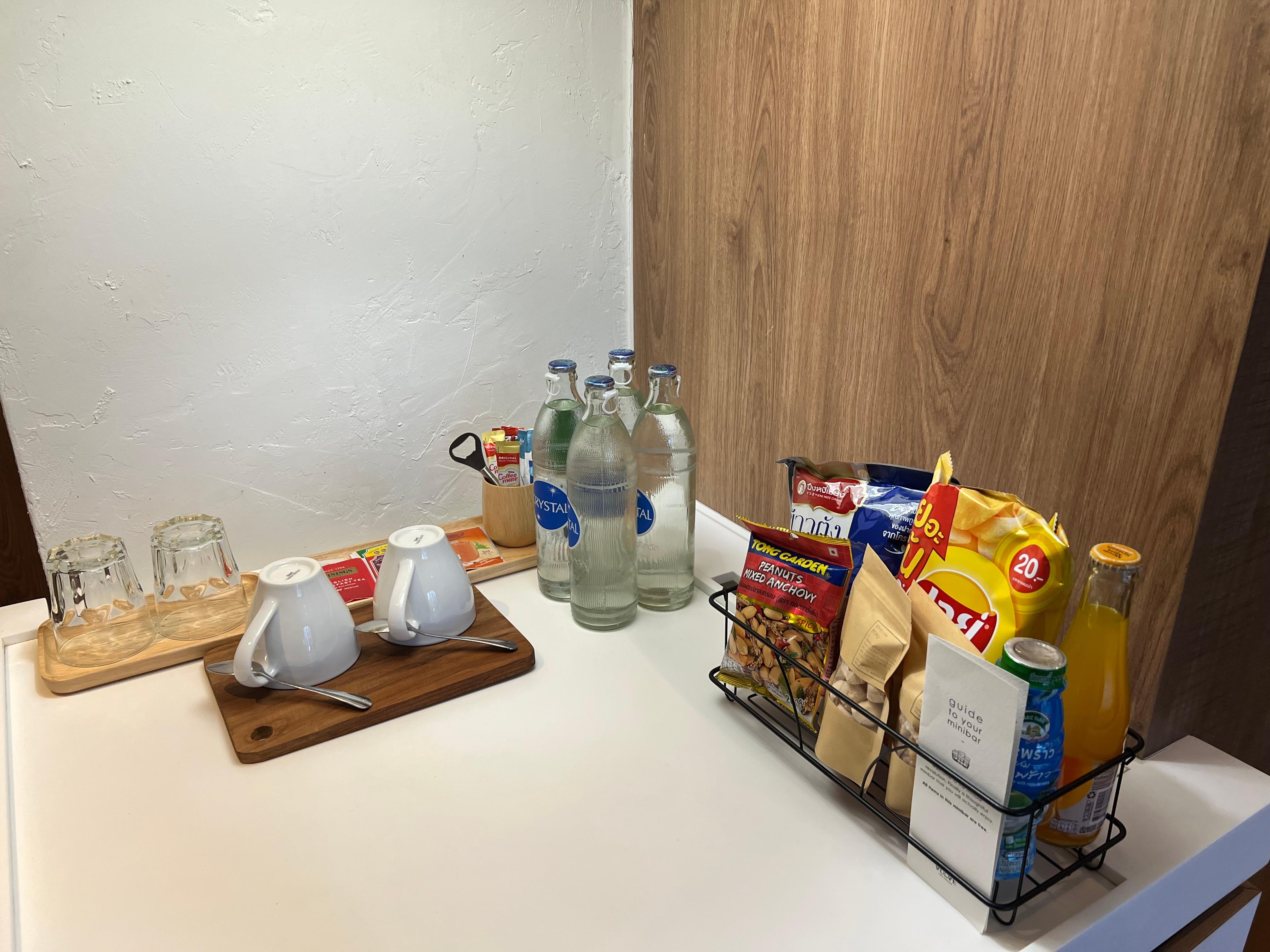 The mini bar was fabulous!