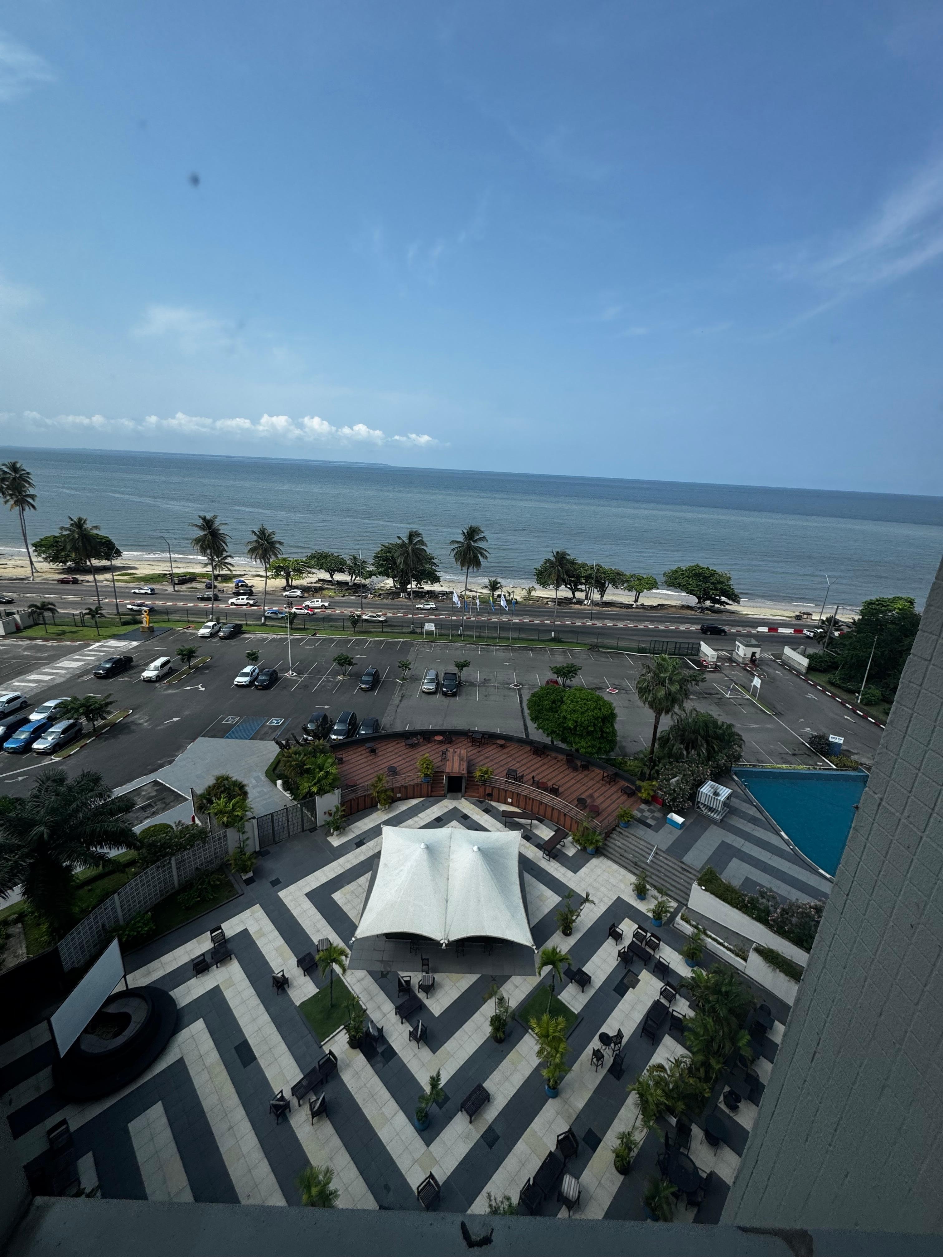 The view from the hall way