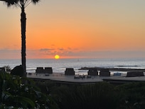 View from our balcony.