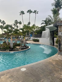 Pool area
