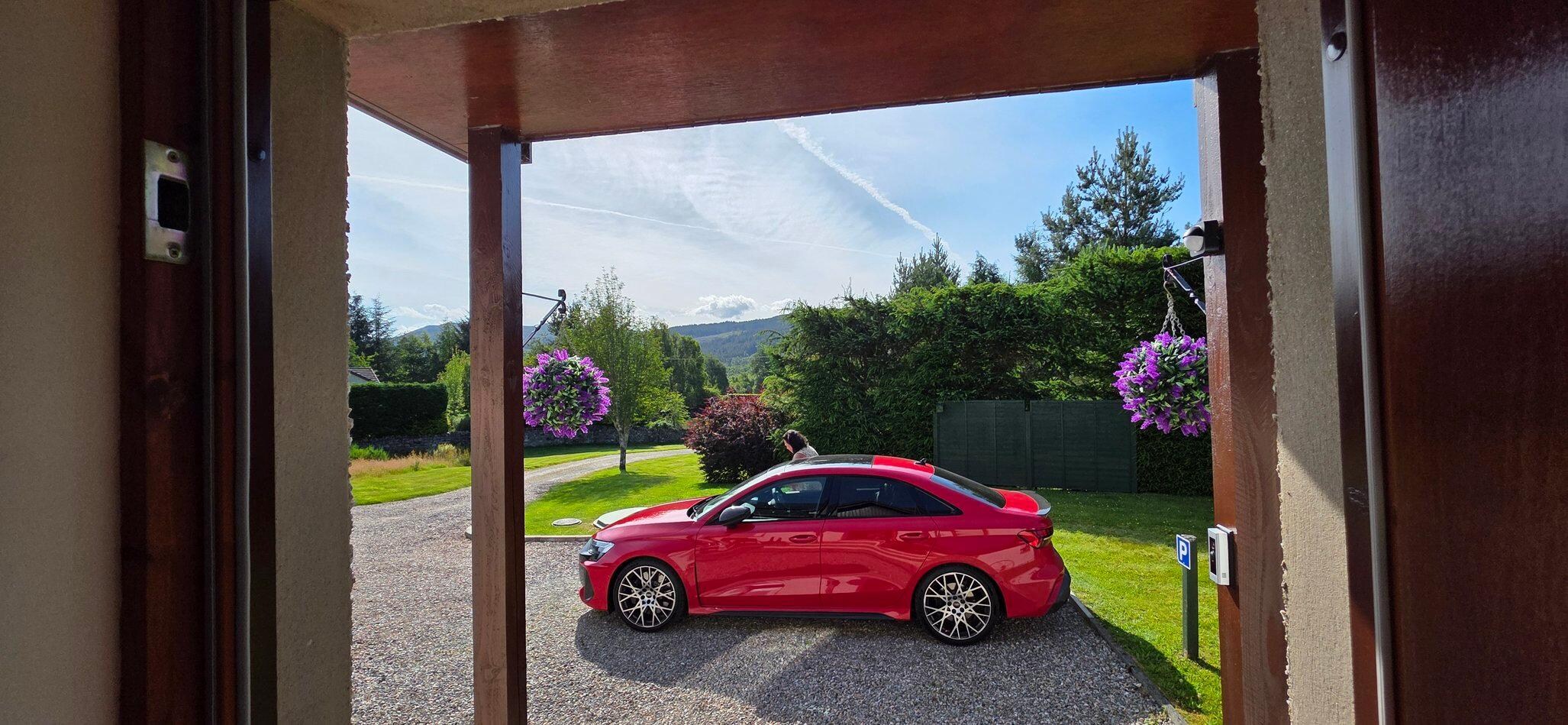 Beautiful views from front door.