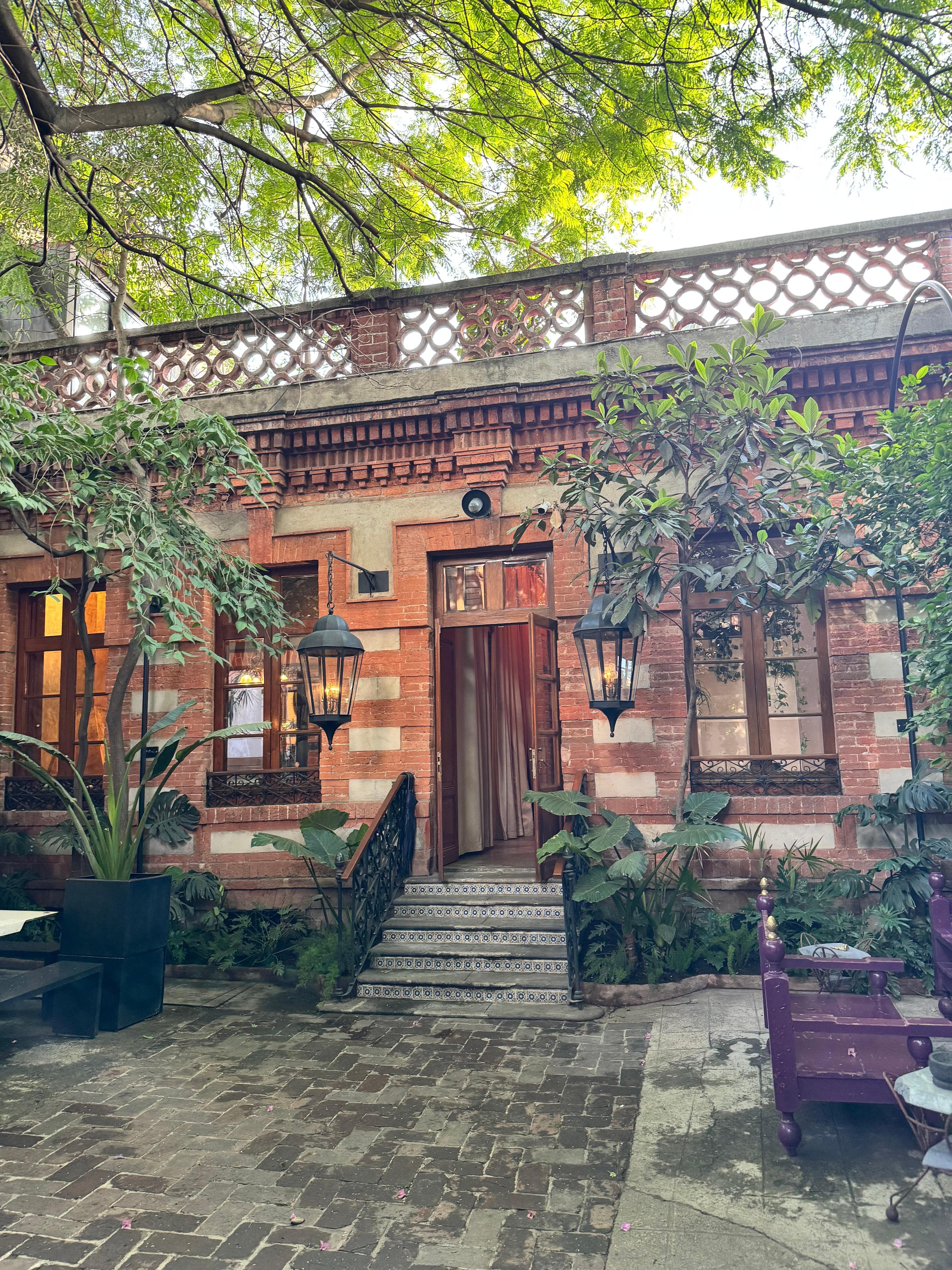 villa entrance