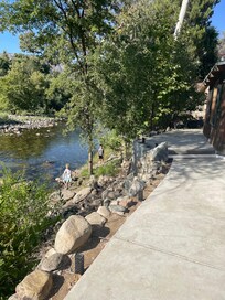 View from deck