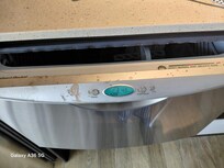 Weird stains on dish drawer